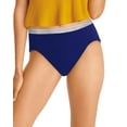 thumbnail image 1 of Hanes Cool Comfort Women's Cotton Hi-Cut Panties 6-Pack Assorted 8, 1 of 7