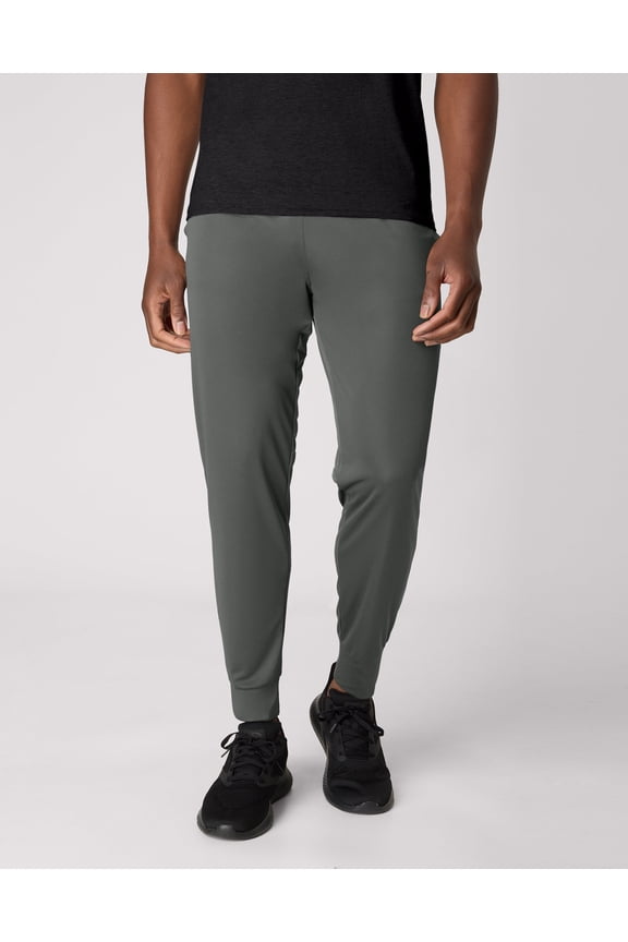 Cool DRI Men’s Joggers, 3-Pack, Moisture Wicking, 29" Black/Charcoal/Graphite 3XL