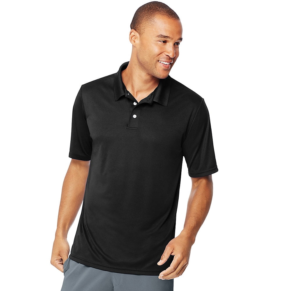 hanes dri fit polo