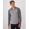 thumbnail image 1 of Hanes Cool DRI Men's Quarter Zip Pullover Long Sleeve Cool DRI Lightweight UPF rating of 40, 1 of 7
