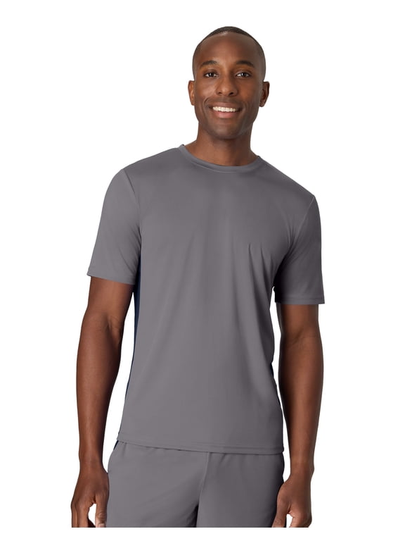 Cool DRI Men’s T-Shirt, 5-Pack, Moisture-Wicking Maroon/Deep Royal/Deep Red/Navy/Graphite L