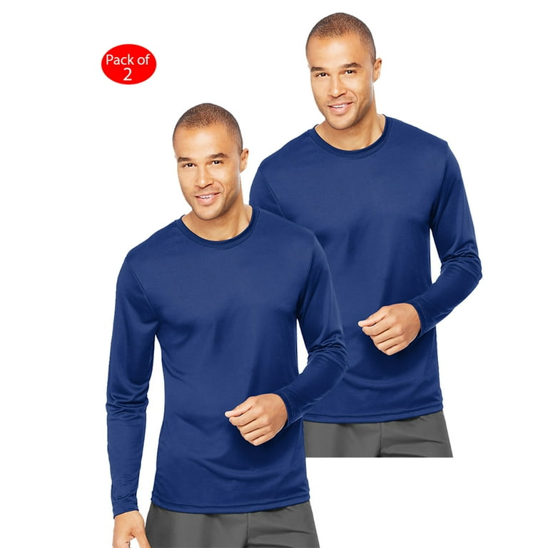 Walmart hanes cool dri long sale sleeve