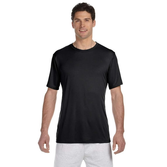 Hanes - Cool DRI Performance T-Shirt - 4820, Black, 3X, Pack Of 2, Hanes Mens T-Shirts