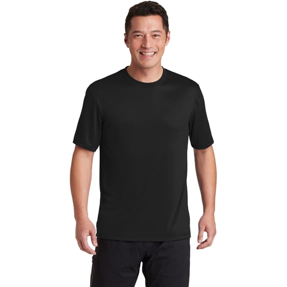 Hanes - Cool DRI Performance T-Shirt - 4820, Black, L, Pack Of 2, Hanes Mens T-Shirts