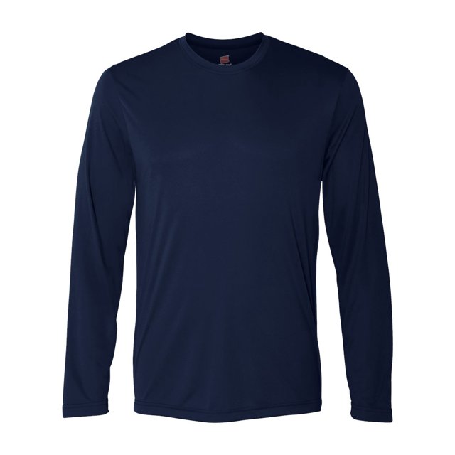 hanes dri fit long sleeve