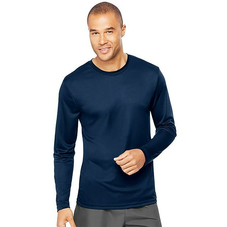 Hanes Cool Dri&Reg; Performance Men's Long-Sleeve T-Shirt 482L