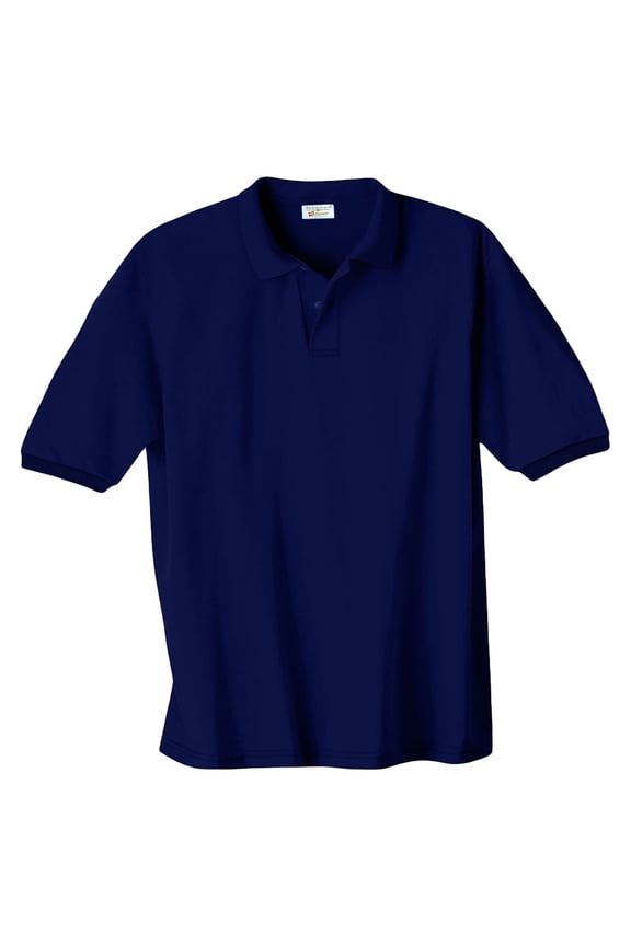 Cotton-Blend Jersey Men's Polo, Style 054X