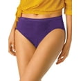 thumbnail image 1 of Hanes Cotton Hi-Cut Panties Size 8, 6 Pack, Multicolor (Women's), 1 of 2