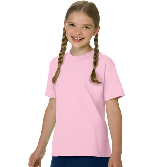 Hanes Big Boys Crewneck Short Sleeve fashion t shirts