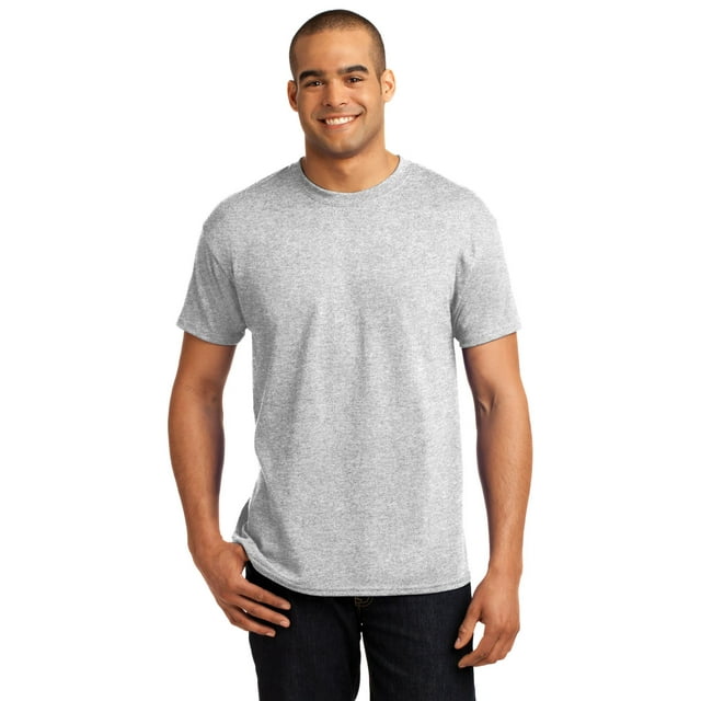 Hanes EcoSmart 50/50 Cotton/Poly T-Shirt - Walmart.com