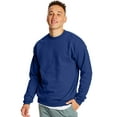 thumbnail image 1 of Hanes Men's and Big Men's Ecosmart Fleece Sweatshirt, up to Size 5XL, 1 of 6