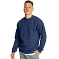 thumbnail image 1 of Hanes Men's and Big Men's Ecosmart Fleece Sweatshirt, up to Size 5XL, 1 of 6