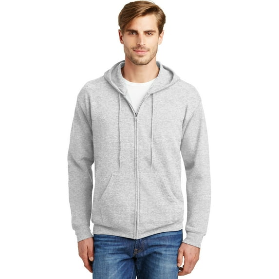 Hanes EcoSmart Full-Zip Hooded Sweatshirt