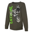 thumbnail image 1 of Hanes EcoSmart® Graphic Boys' Sweatshirt Extreme/Camouflage Green S, 1 of 2