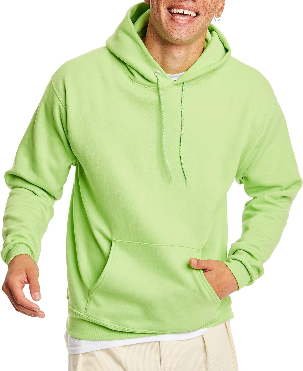 Hanes EcoSmart Hoodie, Midweight Fleece, Pullover Hooded Sweatshirt for