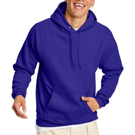 Hanes EcoSmart Hoodie, Midweight Fleece, Pullover Hooded Sweatshirt for Men