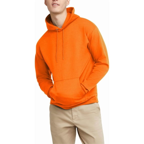 Hanes EcoSmart Hoodie, Midweight Fleece, Pullover Hooded Sweatshirt for Men
