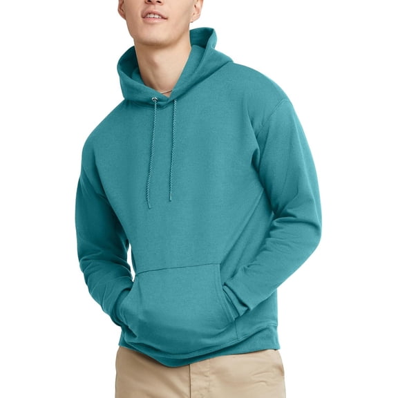 Hanes EcoSmart Hoodie, Midweight Fleece, Pullover Hooded Sweatshirt for Men