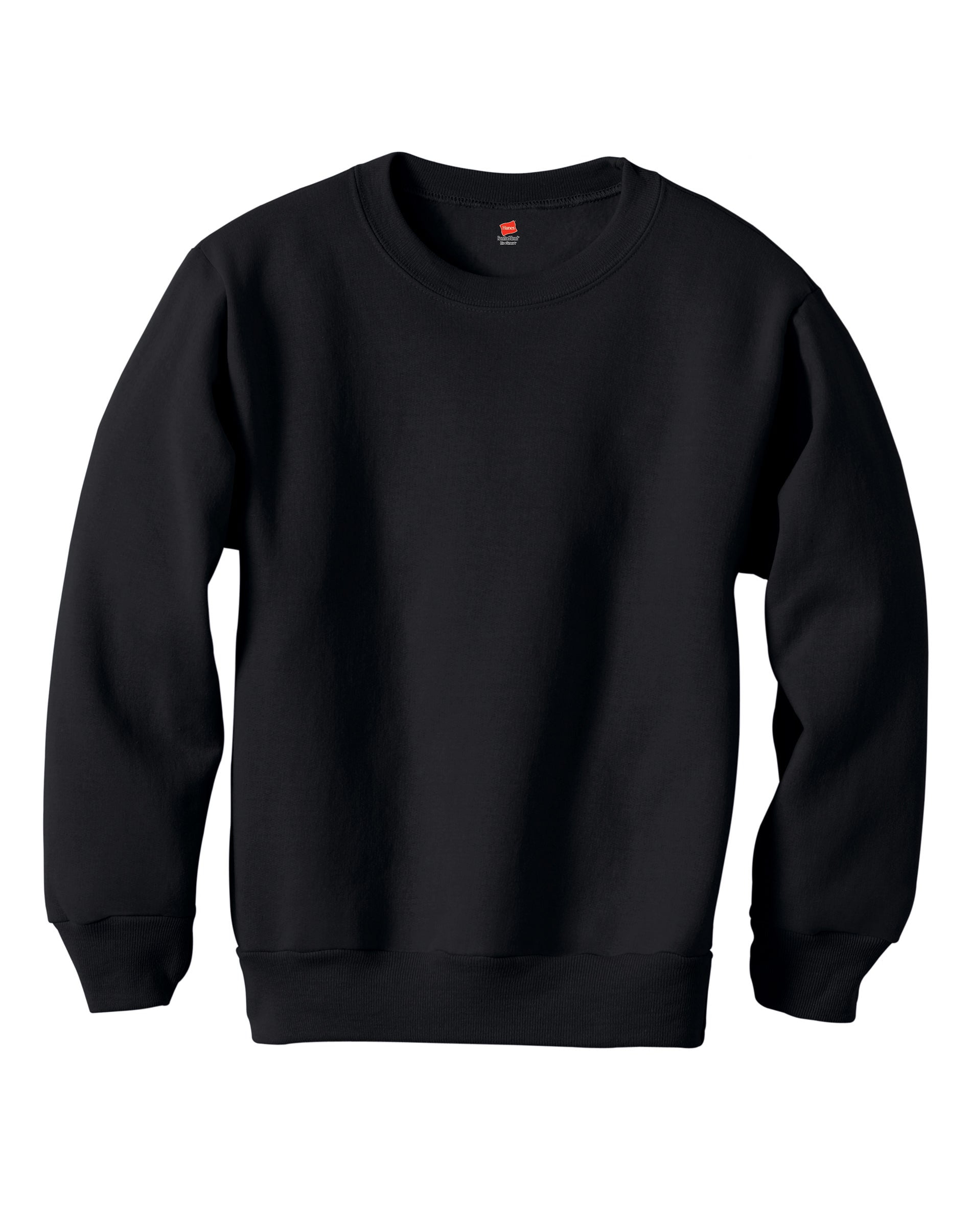 Hanes Youth Sweatshirt ComfortBlend EcoSmart Crewneck Boys Girls Long Sleeve