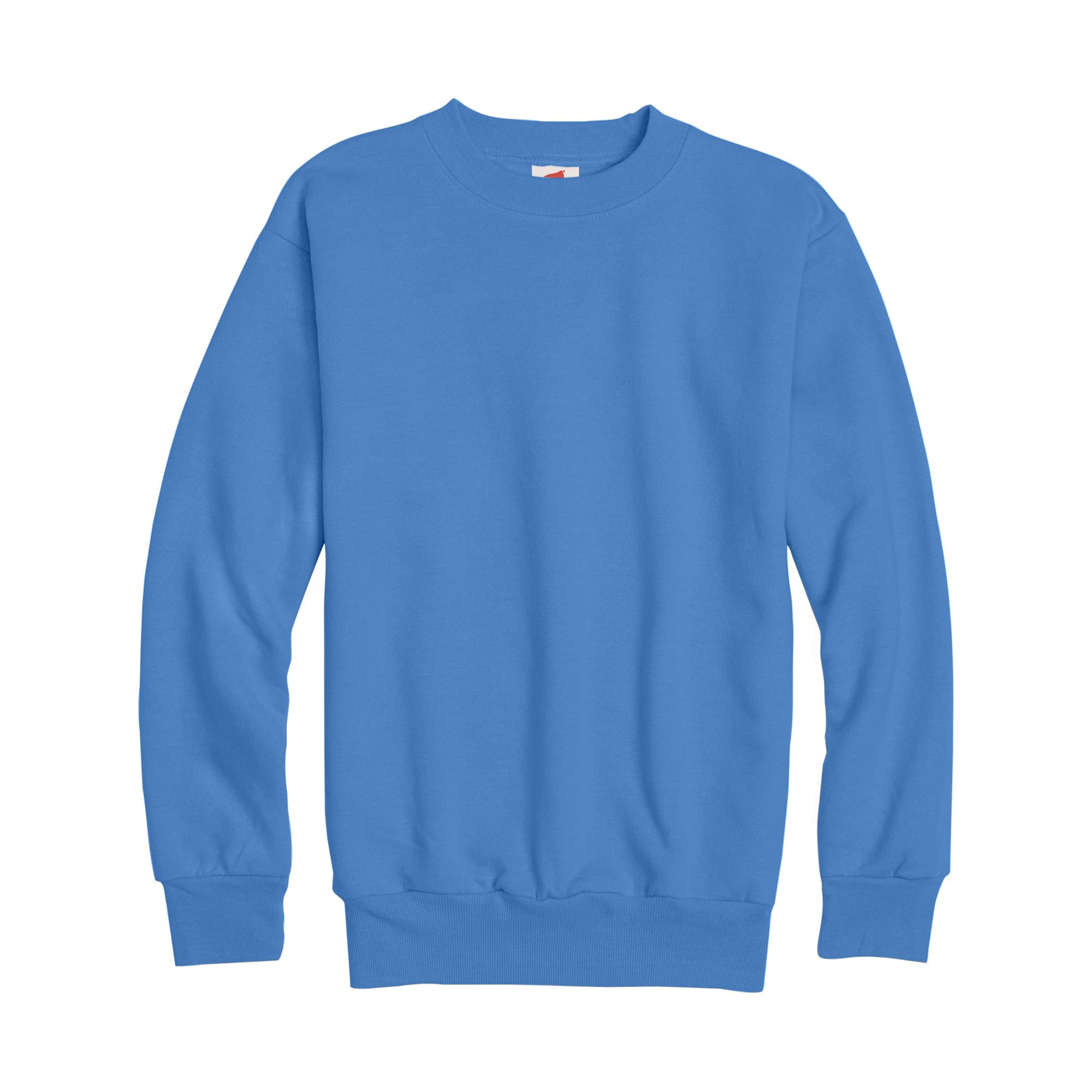 Hanes EcoSmart Kids' Crewneck Sweatshirt Light Blue M - Walmart.com