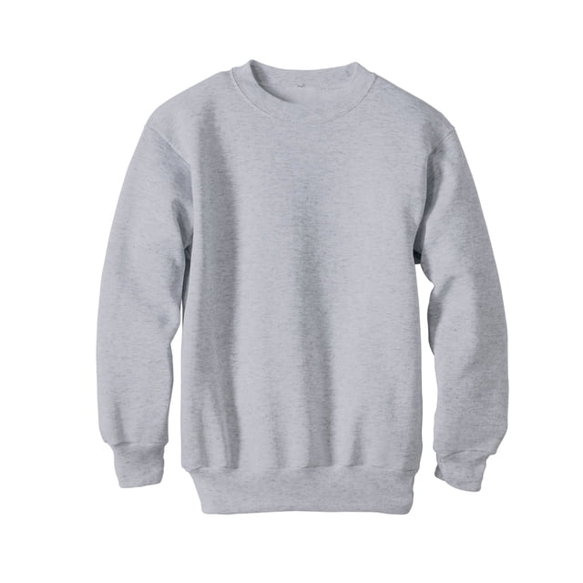 Hanes EcoSmart Kids' Crewneck Sweatshirt Light Steel S