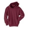 thumbnail image 1 of Hanes EcoSmart Kids' Fleece Pullover Hoodie Maroon XS, 1 of 2
