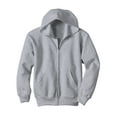 thumbnail image 1 of Hanes EcoSmart Kids' Full-Zip Hooded Jacket Light Steel M, 1 of 1