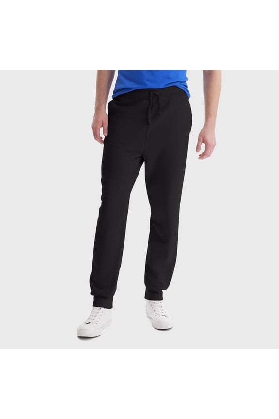 EcoSmart Men's Fleece Jogger Pants with Pockets, 30.5" Black 3XL