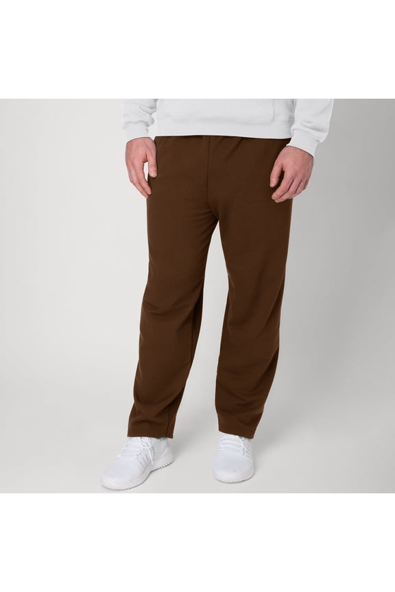 Men's and Big Men's Ecosmart Fleece Sweatpants with Pockets, Inseam 30.5", Sizes S-3XL