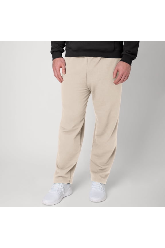 Men's and Big Men's Ecosmart Fleece Sweatpants with Pockets, Inseam 30.5", Sizes S-3XL