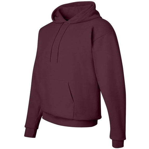 Hanes EcoSmart Pullover Hooded Sweatshirt, Maroon XL