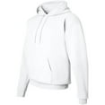 thumbnail image 1 of Hanes EcoSmart Pullover Hooded Sweatshirt, White M, 1 of 2
