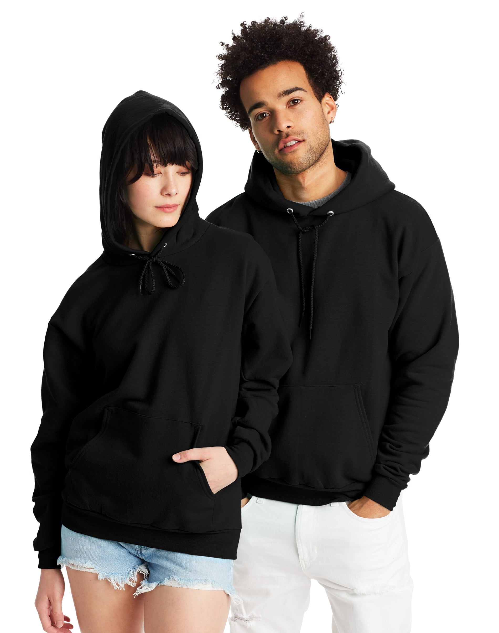 Hanes Men's and Big Men's Ecosmart Fleece Pullover Hoodie Sweatshirt, up to Size 5XL