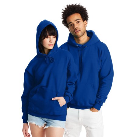 Hanes Men's and Big Men's Ecosmart Fleece Pullover Hoodie Sweatshirt, up to Size 5XL