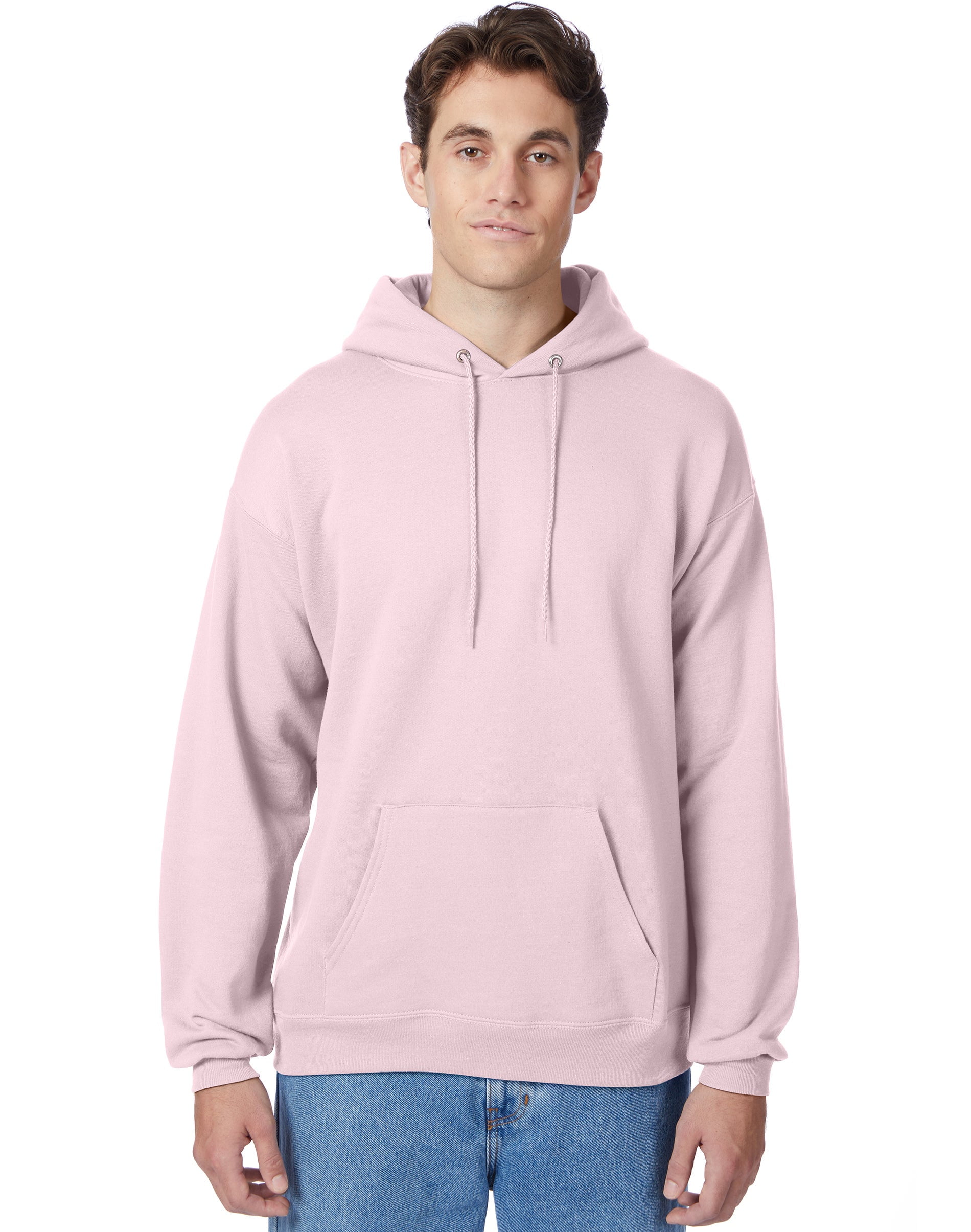 Men's Tall Pullover Hoodie Bright White