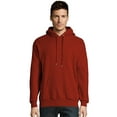 thumbnail image 1 of Hanes EcoSmart Unisex Fleece Hoodie (Big & Tall Sizes Available) Red Pepper Heather S, 1 of 2