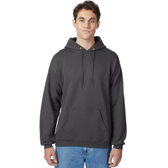 Hanes Men's and Big Men's Ecosmart Fleece Pullover Hoodie Sweatshirt, up to Size 5XL