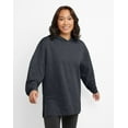 thumbnail image 1 of Hanes EcoSmart Women's Fleece Hoodie Slate Heather XL, 1 of 5