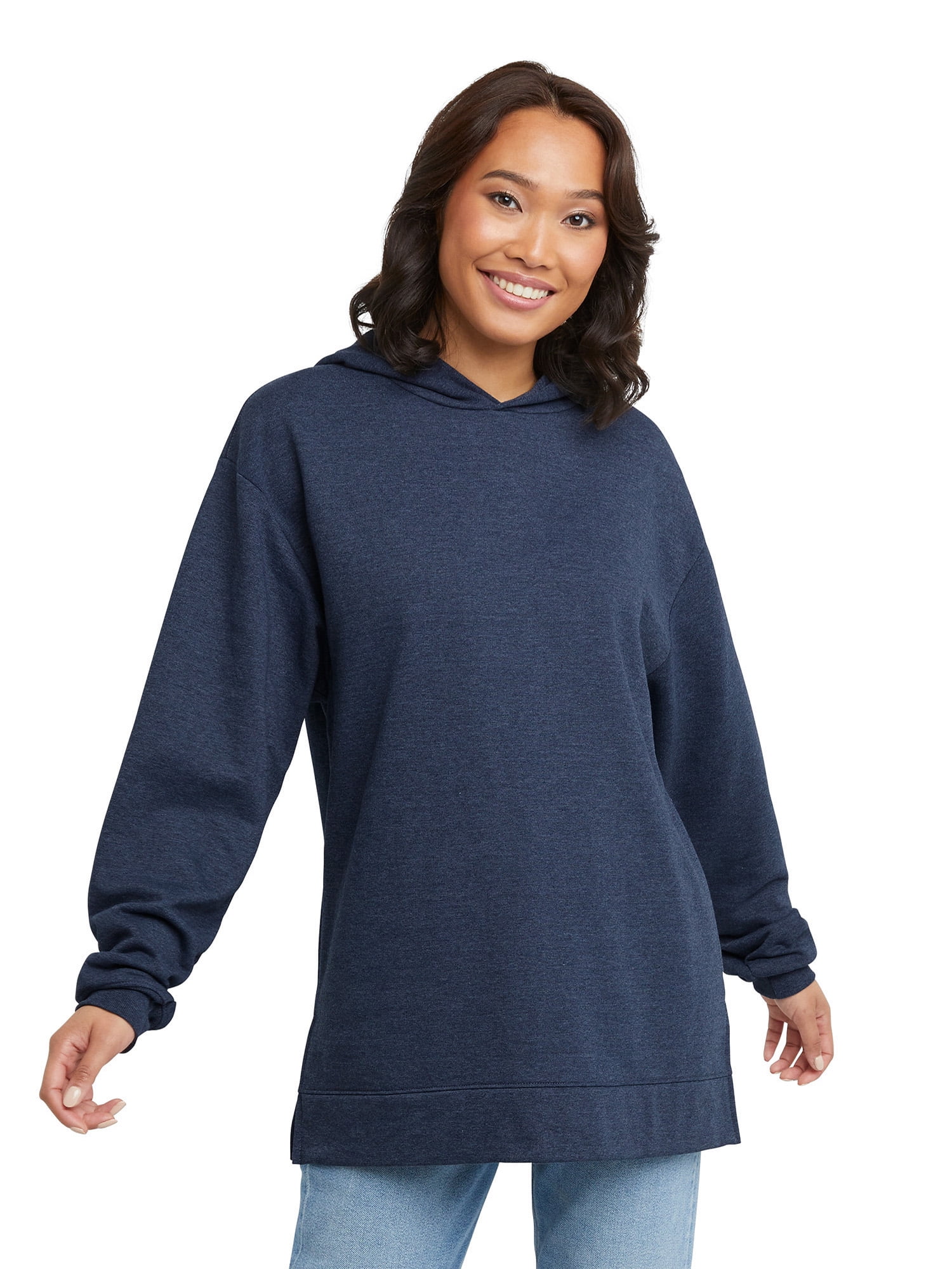 Hanes EcoSmart Women's Fleece Hoodie with Kangaroo Pocket, Sizes S-XXL