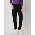 thumbnail image 1 of Hanes EcoSmart Women's Fleece Sweatpants with Cinched Cuffs, 30" Ebony 2XL, 1 of 8