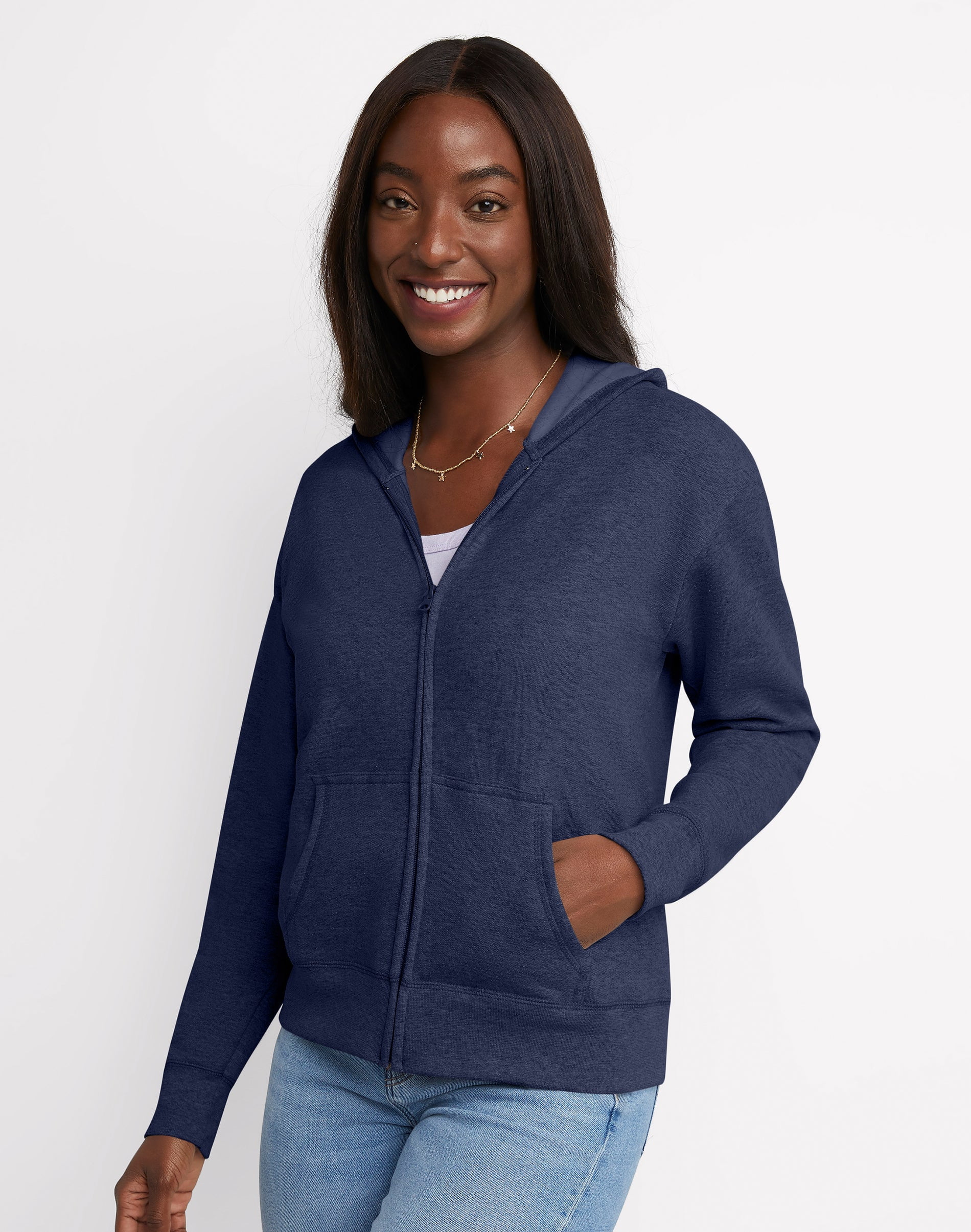 Zip Up Sweatshirt Women Hanes Women's Originals Zip Hoodie