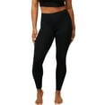 thumbnail image 1 of Hanes EcoSmart Women's High-Waisted Leggings with Shaping Black 2XL, 1 of 7