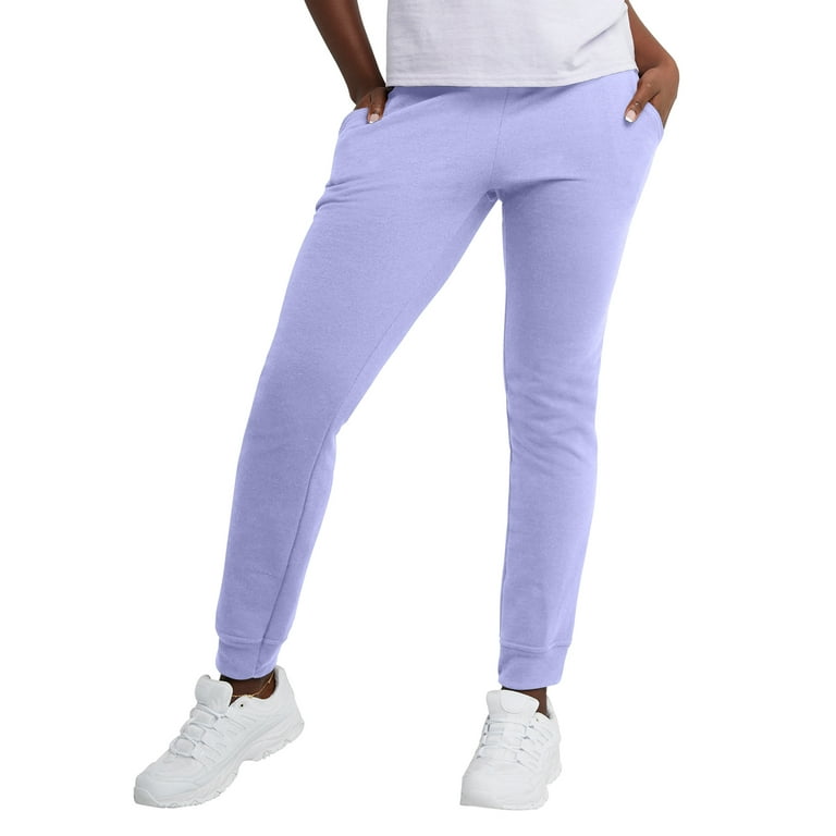 Hanes Women s EcoSmart Cotton Blend Fleece Jogger Sweatpants Sizes S XXL Walmart