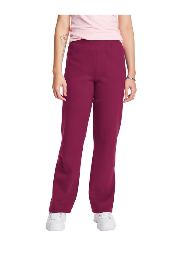 EcoSmart Womens Open-Leg Fleece Sweatpants