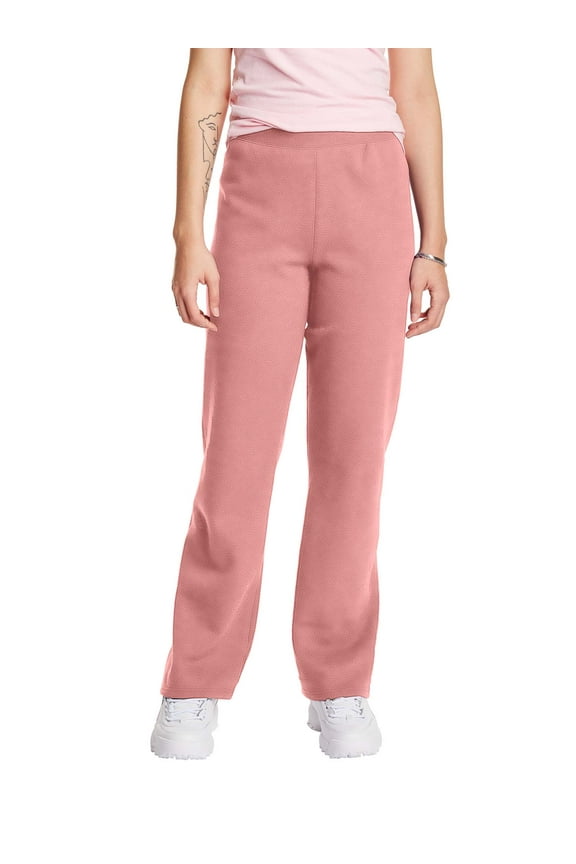 EcoSmart Womens Open-Leg Fleece Sweatpants