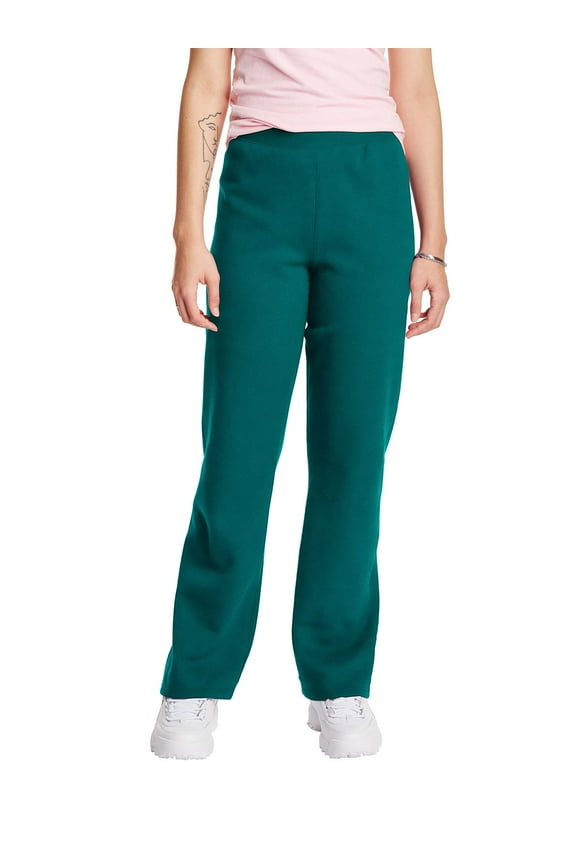 EcoSmart Womens Open-Leg Fleece Sweatpants
