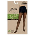 thumbnail image 1 of Hanes EcoSmart Women's Sheer Control Top Tights, Diamond Dot Black L, 1 of 4