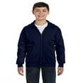 thumbnail image 1 of Hanes - EcoSmart Youth Full-Zip Hooded Sweatshirt - P480, 1 of 1
