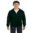 thumbnail image 1 of Hanes - EcoSmart Youth Full-Zip Hooded Sweatshirt - P480, 1 of 3