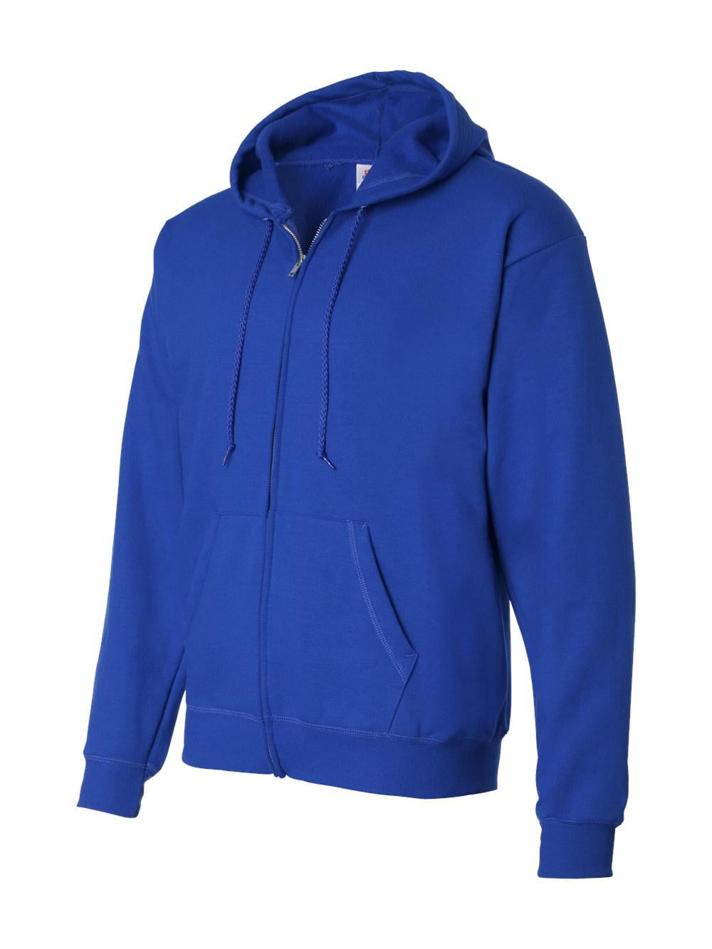 Hanes Ecosmart® Full-Zip Hooded Sweatshirt - Walmart.com